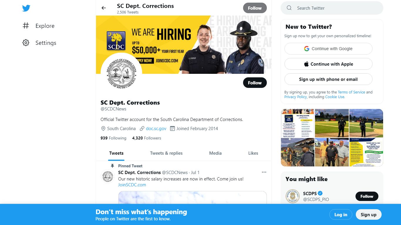 SC Dept. Corrections (@SCDCNews) / Twitter